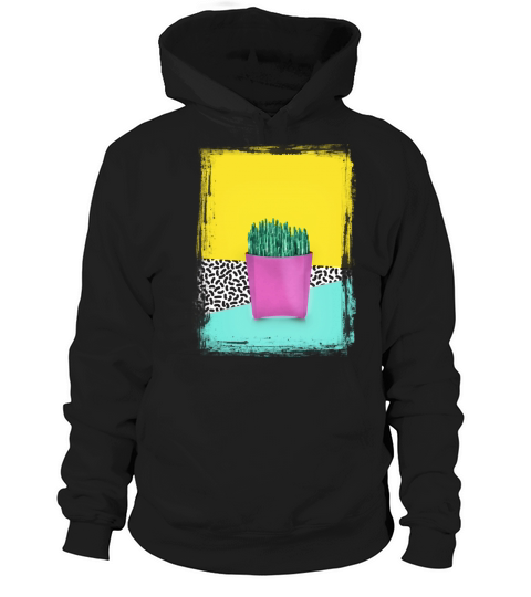 Cactus Fries 90s Style Pop Art Hoodie Unisex