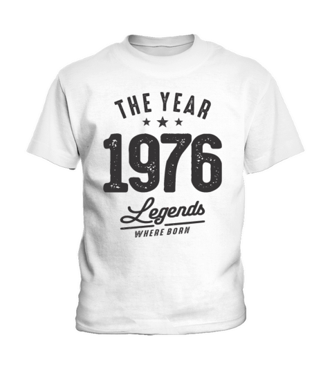 Vintage 1976 - 47th Birthday Classic Born 1976 Kids T-Shirt