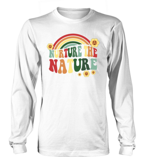 Vintage Classic Nurture Nature - Earth Day Long sleeved Unisex