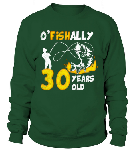 30th Birthday Fishing 1973 Vintage Fisherman Angle Sweatshirt Unisex