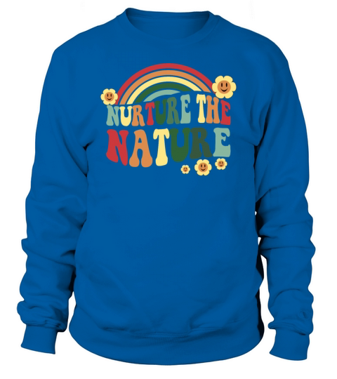 Vintage Classic Nurture Nature - Earth Day Sweatshirt Unisex