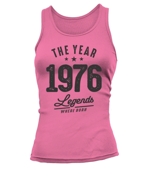 Vintage 1976 - 47th Birthday Classic Born 1976 Tank top Woman