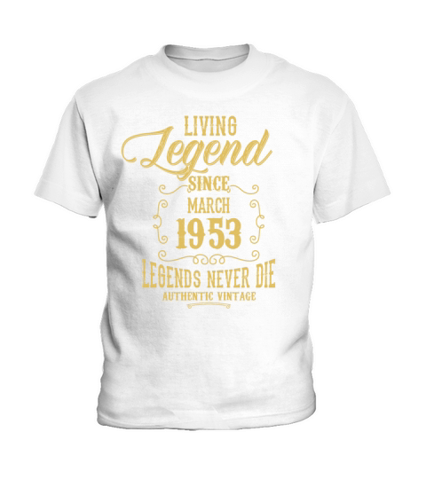 Living Legend since March 1953 Kids T-Shirt