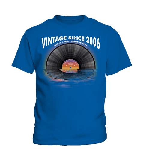 Vintage since 2006 Retro Disco Music Vintage Kids T-Shirt