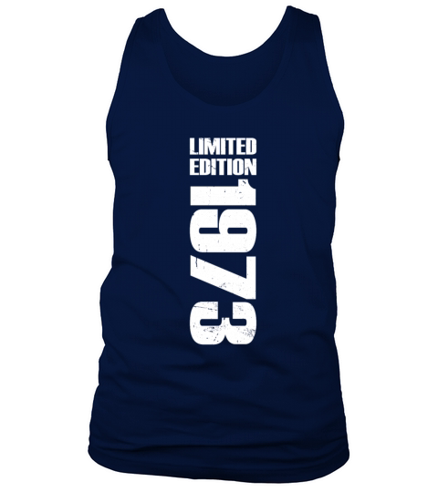 50th birthday vintage 1973 limited edition Tank Top Unisex