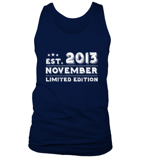 Est November 2013 - Birthday Present - Vintage Tank Top Unisex