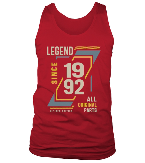 Legend Since 1992 31 birthday Tank Top Unisex