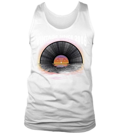 Vintage since 2006 Retro Disco Music Vintage Tank Top Unisex