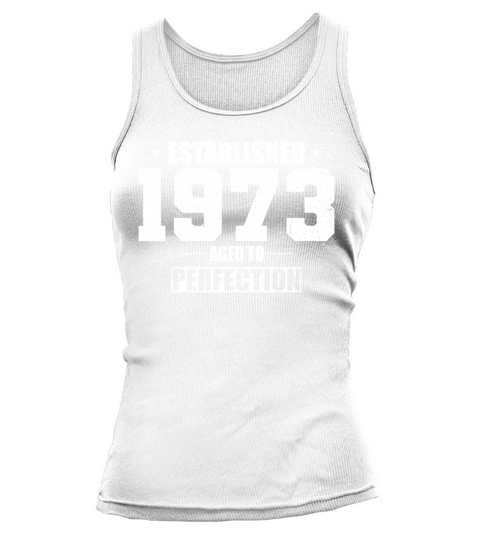 50th birthday vintage 1973 established 1973 Tank top Woman