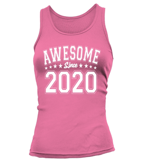Awesome Since 2020 Birthday 2020 Vintage 2020 Tank top Woman