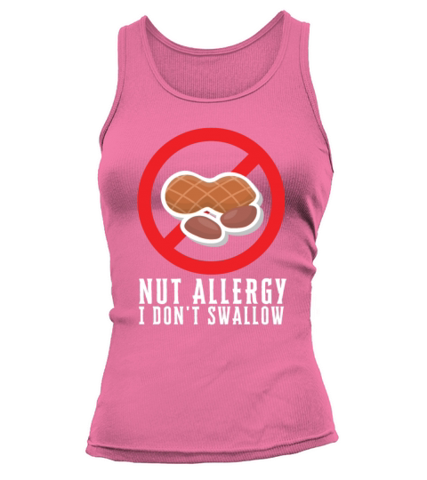 Peanut Allergy Awareness Peanut Allergic Tank top Woman