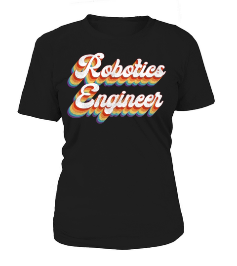 Robot Robotics Engineer Retro Women's T-Shirt
