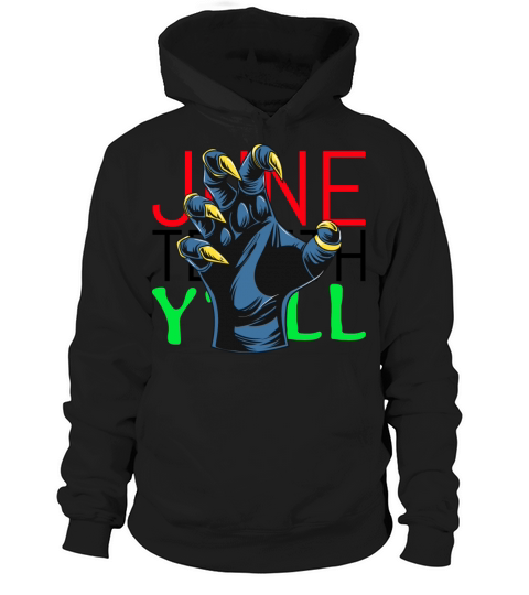 The Juneteenth African Heritage Design Hoodie Unisex
