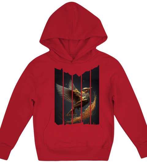 Fun golden sparrow vintage Kids Hoodie