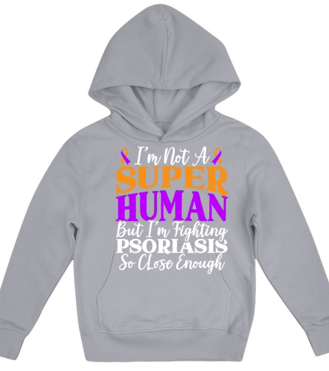 Psoriasis Warrior Skin Disease Psoriasis Awareness Kids Hoodie