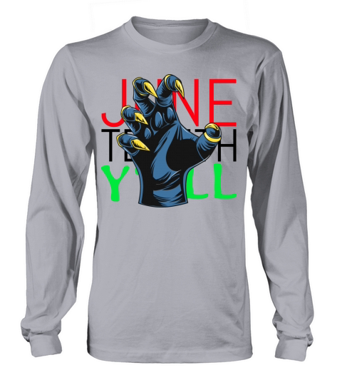 The Juneteenth African Heritage Design Long sleeved Unisex