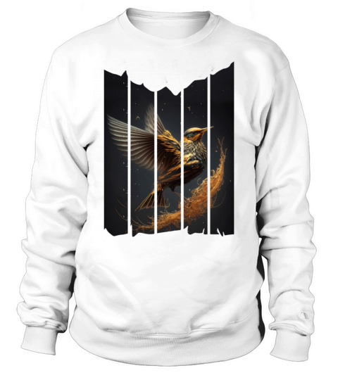 Fun golden sparrow vintage Sweatshirt Unisex
