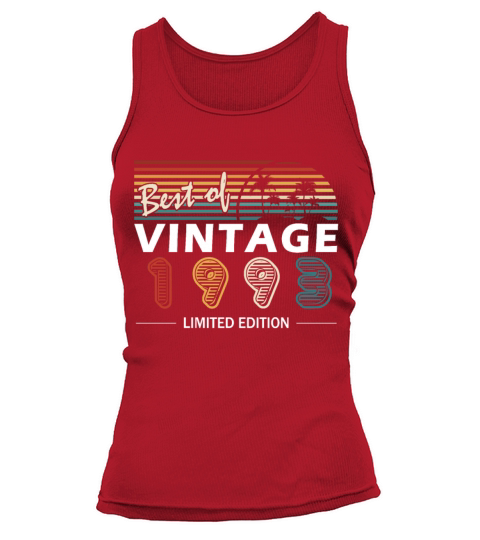 Original 1993 vintage birthday retro Tank top Woman