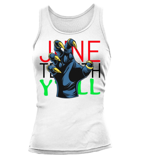 The Juneteenth African Heritage Design Tank top Woman