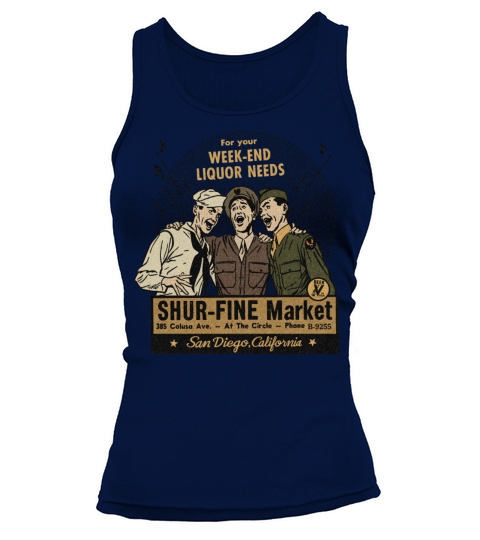 Vintage San Diego Liquor Store Tank top Woman