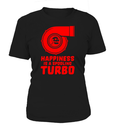 Happiness is a spooling Turbo 1 Women's T-Shirt