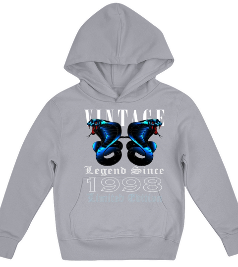 1998 Vintage 25 Year Limited Edition Kids Hoodie