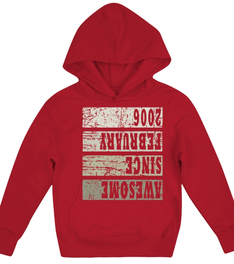 2006 February Vintage Kids Hoodie
