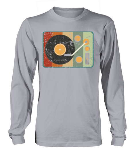 Vinyl Record Player Music Lover Record Collector Long sleeved Unisex