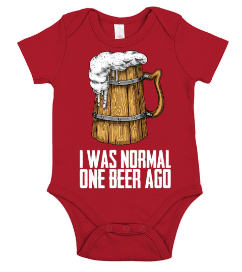 Drunk Brewmaster Gift Short Sleeve Baby One-Piece