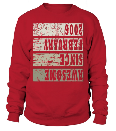 2006 February Vintage Sweatshirt Unisex