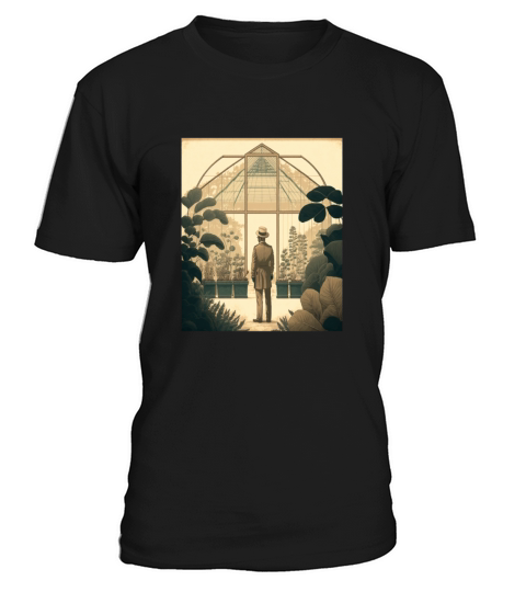 Greenhouse Allotment Garden Vintage Greenhouse T-Shirt Unisex