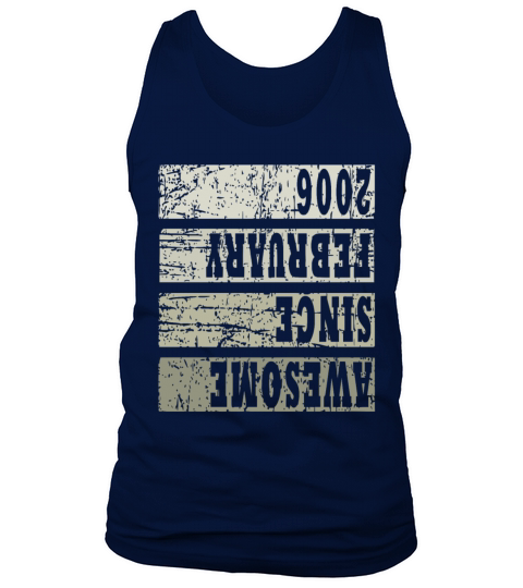 2006 February Vintage Tank Top Unisex