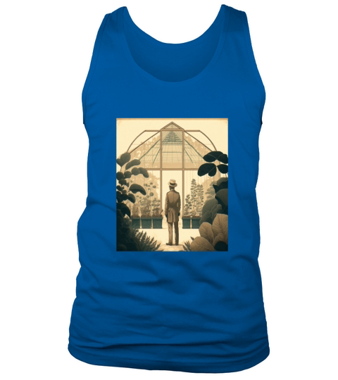 Greenhouse Allotment Garden Vintage Greenhouse Tank Top Unisex
