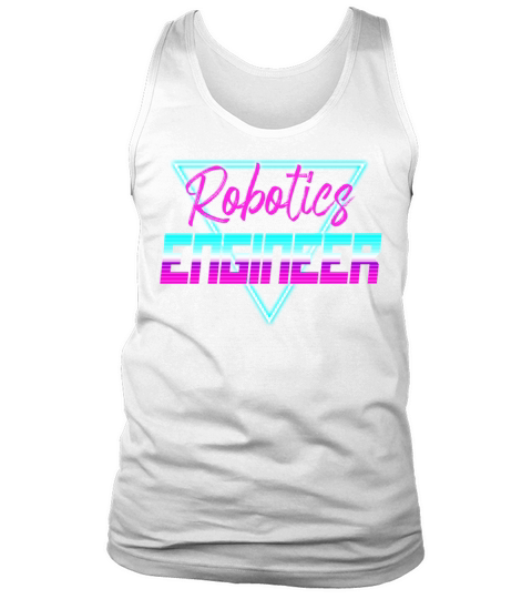 Robot Robotics Engineer Retro Tank Top Unisex