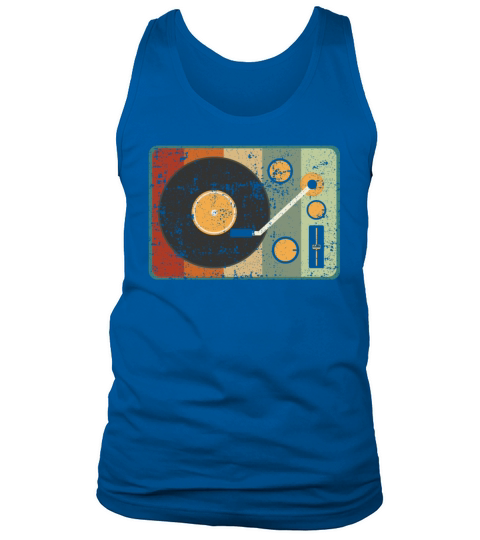 Vinyl Record Player Music Lover Record Collector Tank Top Unisex