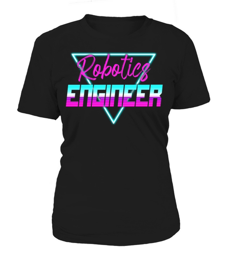 Robot Robotics Engineer Retro Women's T-Shirt