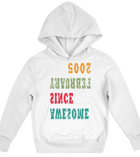 2005 vintage vintage birthday gift retro Kids Hoodie