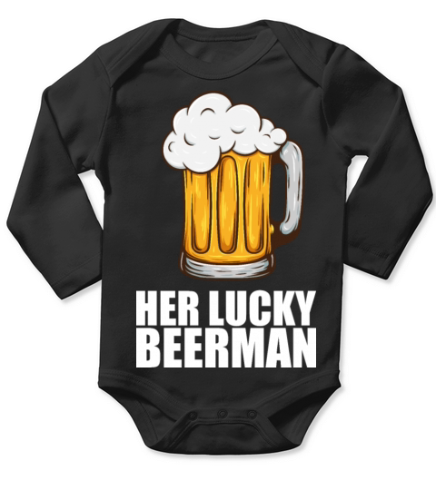 Beer for men Drinker Gift Long Sleeve Baby One-Piece