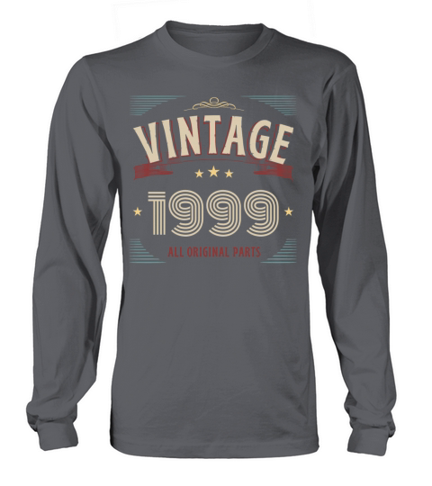 VINTAGE 1999 ALL ORIGINAL PARTS Long sleeved Unisex