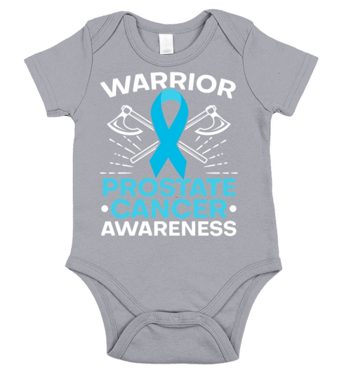 Prostate Cancer Warrior Prostate Cancer Awareness Short Sleeve Baby One-Piece