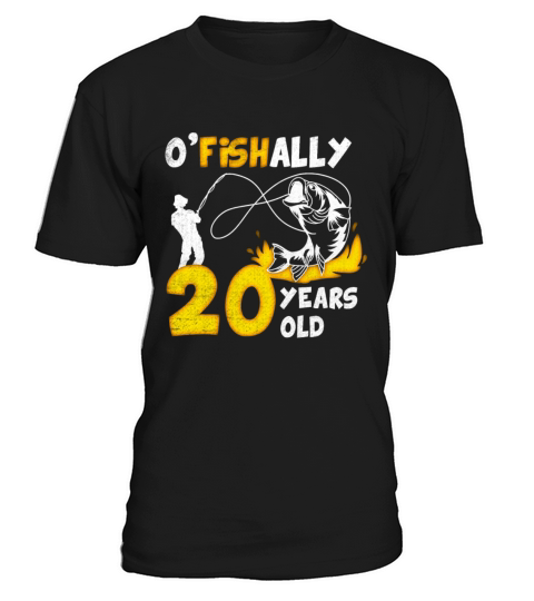 20th Birthday Fishing 1973 Vintage Fisherman Angle T-Shirt Unisex
