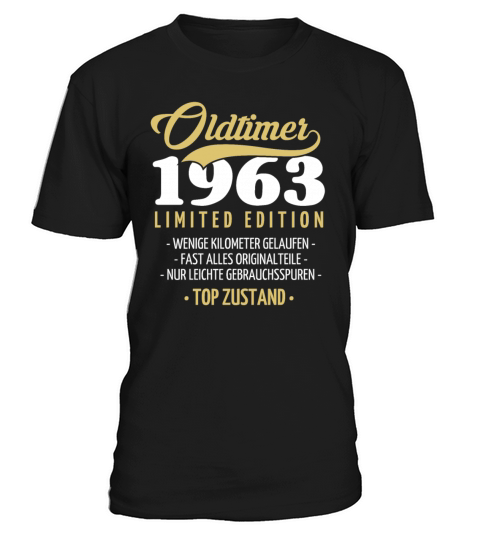 60th Birthday Vintage 1963 T-Shirt Unisex
