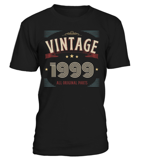 VINTAGE 1999 ALL ORIGINAL PARTS T-Shirt Unisex