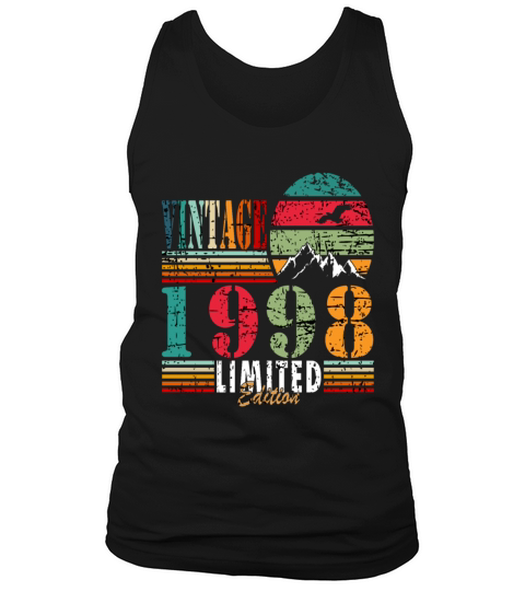 1998 Vintage Birthday Present Tank Top Unisex
