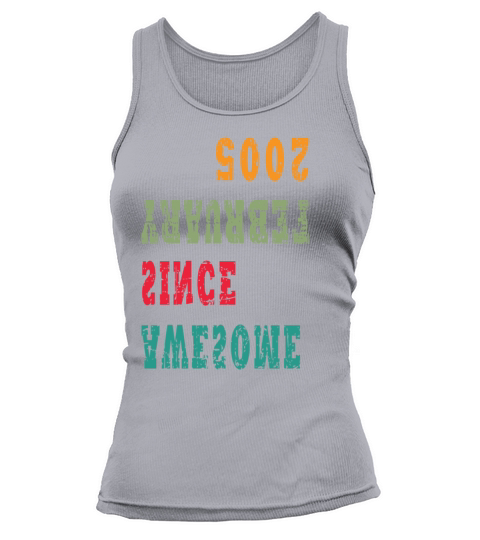 2005 vintage vintage birthday gift retro Tank top Woman