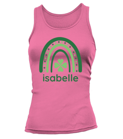 isabelle Clover Charm Boho Rainbow Tank top Woman