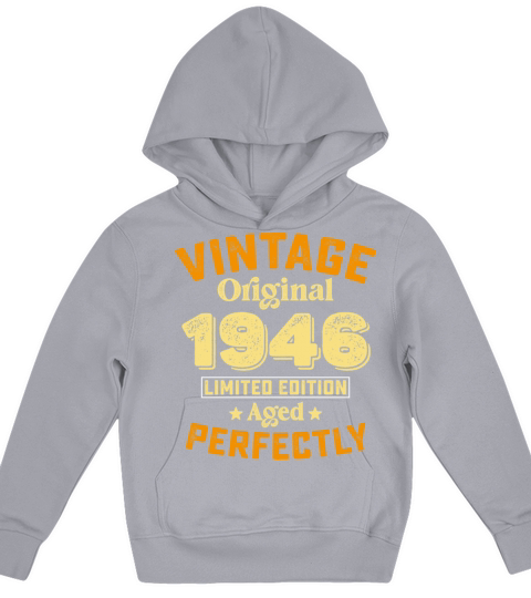 Limited Vintage Original 1946 Aged Edition Kids Hoodie