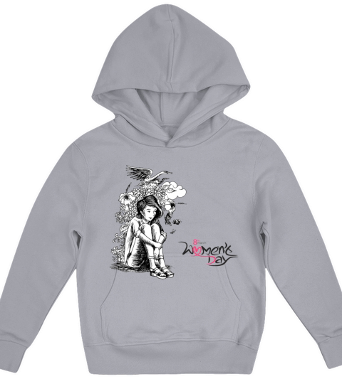 Womens day 8March Kids Hoodie