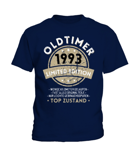 30th Birthday Vintage 1993 Kids T-Shirt