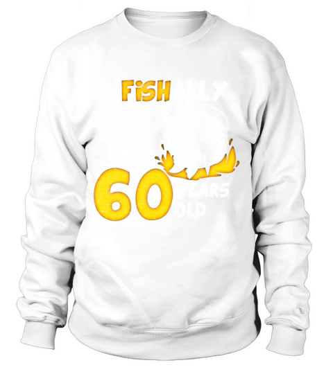 60th Birthday Fishing 1963 Vintage Fisherman Angle Sweatshirt Unisex